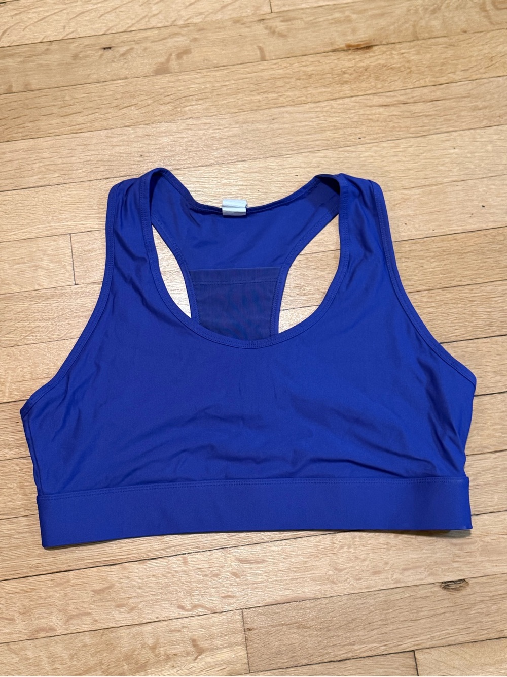 Fabletics Purple Racerback Medium-Support Sports Bra (1X) - Picture 3 of 4